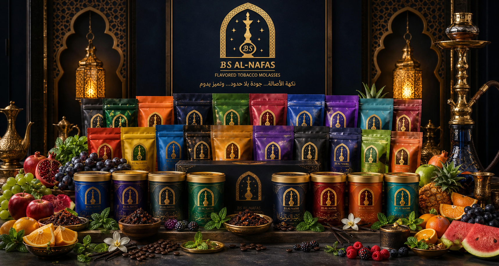 Wide range of BS AL NAFAS flavour products