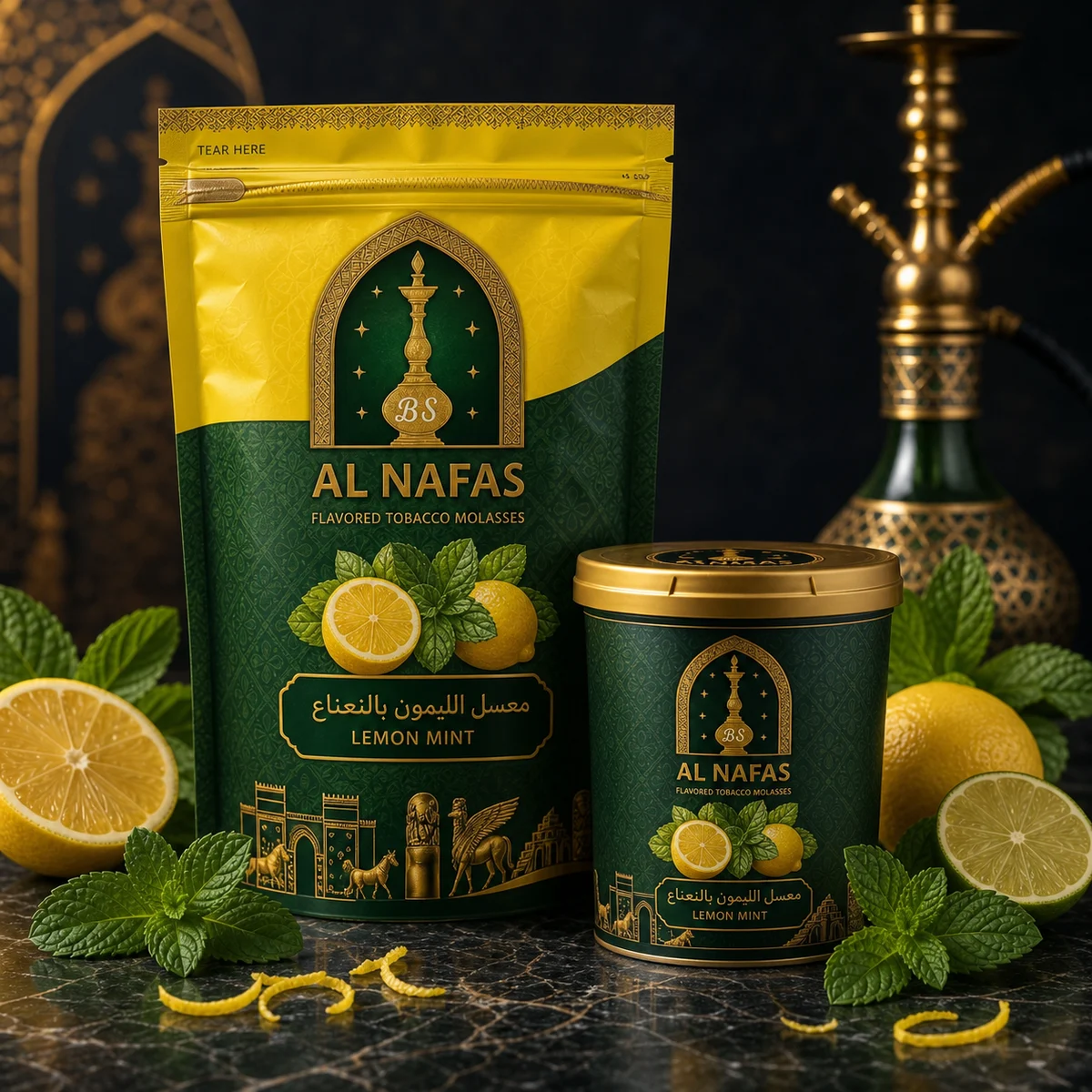 ليمون ونعناع من BS AL NAFAS