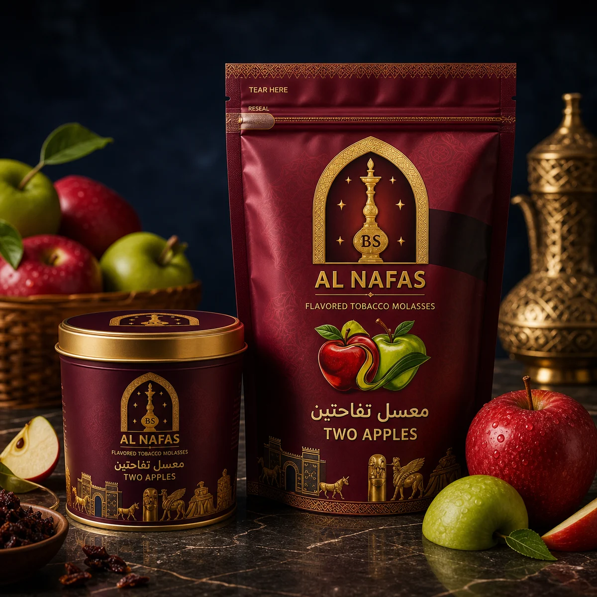 تفاحتين من BS AL NAFAS